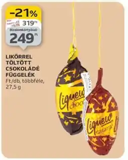 Auchan LIKŐRREL TÖLTÖTT CSOKOLÁDÉ FÜGGELEK ajánlat