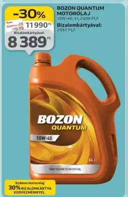 Auchan BOZON QUANTUM MOTOROLAJ ajánlat