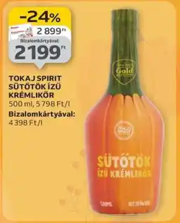 Auchan Tokaj Spirit Sütőtök Ízű Krémlikőr ajánlat