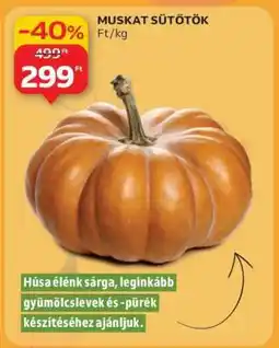 Auchan MUSKAT SÜTŐTÖK ajánlat