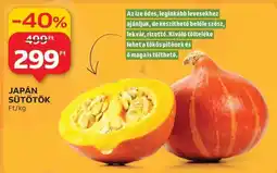 Auchan Japán sütőtök ajánlat