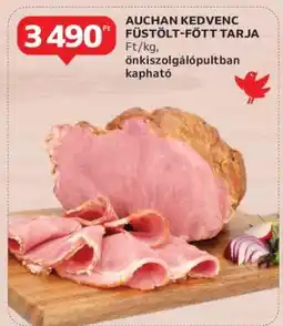 Auchan Auchan Kedvenc Füstölt-főtt Tarja ajánlat