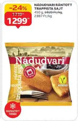 Auchan Nádudvari Rántott Trappista Sajt ajánlat