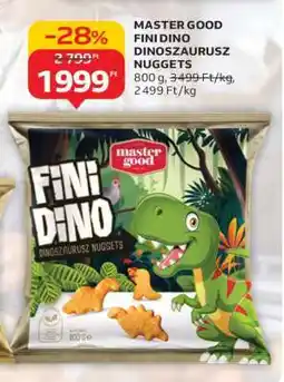 Auchan MASTER GOOD FINI DINO DINOSZAURUSZ NUGGETS ajánlat