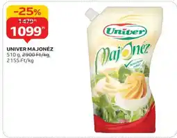 Auchan UNIVER Majonéz ajánlat