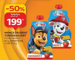 Auchan MANCS ŐRJÁRAT TÚRÓDESSZERT ajánlat