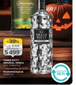 Auchan THREE SIXTY ORIGINAL VODKA ajánlat