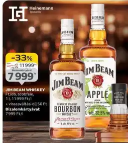 Auchan JIM BEAM WHISKEY ajánlat