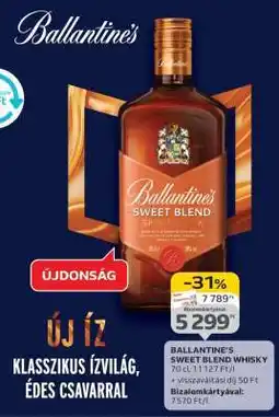 Auchan Ballantine's Sweet Blend Whisky ajánlat