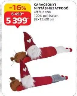 Auchan KARÁCSONYI MINTÁS HUZATFOGÓ ajánlat