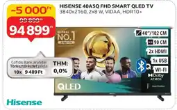 Auchan HISENSE 40A5Q FHD SMART QLED TV ajánlat