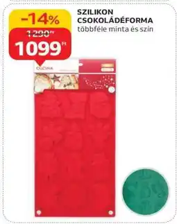 Auchan Szilikon csokoládéforma ajánlat