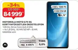 Auchan Motorola Moto G75 5G kártyafüggetlen okostelefon ajánlat