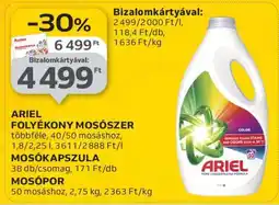 Auchan ARIEL Folyékony mosószer ajánlat