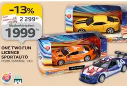 Auchan One two fun licence sportautó ajánlat
