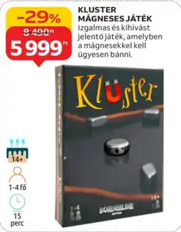 Auchan Kluster mágneses játék ajánlat