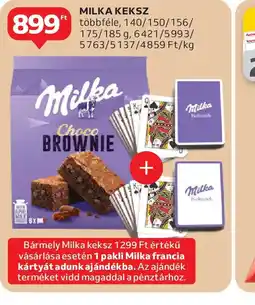 Auchan MILKA KEKSZ ajánlat