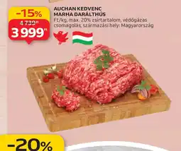 Auchan AUCHAN KEDVENC MARHA DARÁLTHÚS ajánlat