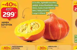 Auchan JAPÁN SÜTŐTÖK ajánlat