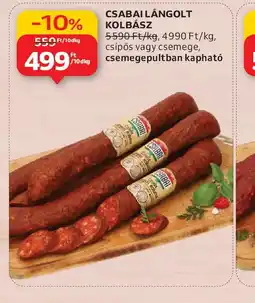 Auchan CSABAI LÁNGOLT KOLBÁSZ ajánlat