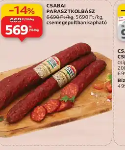 Auchan CSABAI PARASZTKOLBÁSZ ajánlat