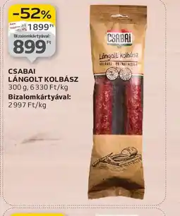 Auchan CSABAI LÁNGOLT KOLBÁSZ ajánlat