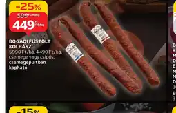 Auchan BOGÁDI FÜSTÖLT KOLBÁSZ ajánlat