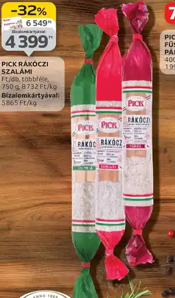 Auchan PICK RÁKCZI SZALÁMI ajánlat