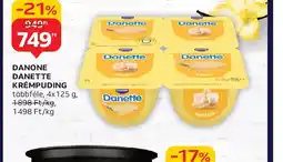 Auchan DANONE DANETTE KRÉMPUDING ajánlat