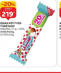 Auchan RIÁS PÖTTYÖS TÚR RUDI ajánlat