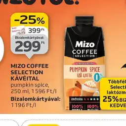 Auchan MIZO COFFEE SELECTION KÁVÉITAL ajánlat