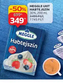 Auchan MEGGLE UHT HABTEJSZÍN ajánlat
