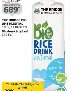 Auchan THE BRIDGE BIO UHT RIZSITAL ajánlat
