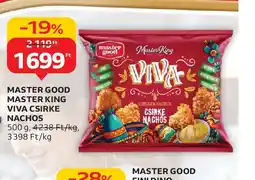 Auchan MASTER GOOD MASTER KING VIVA CSIRKE NACHOS ajánlat