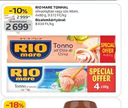 Auchan RIO MARE TONHAL ajánlat