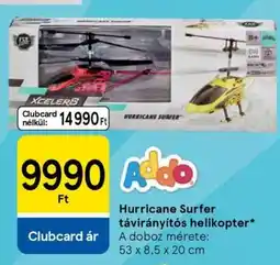 Tesco Hurricane Surfer távirányítós helikopter ajánlat