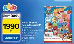 Tesco Mancs Őrjárat homokfestőszett ajánlat