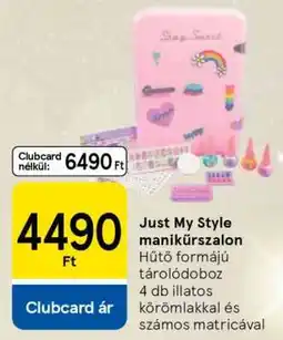 Tesco Just My Style manikűrszalon ajánlat