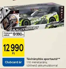 Tesco Távirányítós sportautó ajánlat