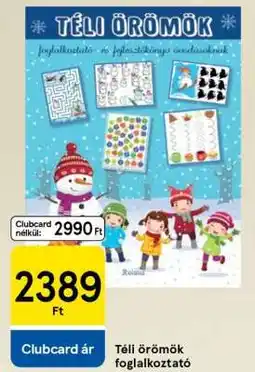 Tesco Téli örömök foglalkoztató ajánlat