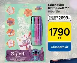 Tesco Stitch fújós filctollszett ajánlat