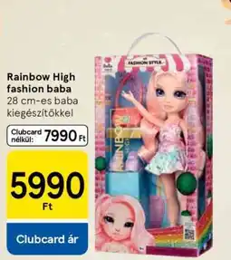 Tesco Rainbow High fashion baba ajánlat