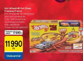 Tesco Hot Wheels Hot Ones Freeway Frenzy ajánlat