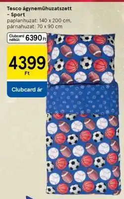 Tesco Tesco ágyneműhuzatszett - Sport ajánlat