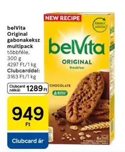 Tesco belVita Original gabonakeksz multipack ajánlat