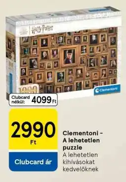 Tesco Clementoni - A lehetetlen puzzle ajánlat