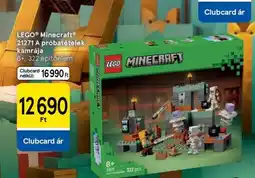 Tesco LEGO Minecraft 21271 A próbatételek kamrája ajánlat