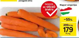 Tesco Magyar sárgarépa ajánlat