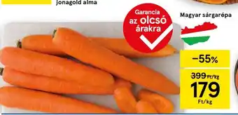 Tesco Magyar sárgarépa ajánlat