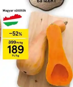Tesco Magyar sütőtök ajánlat